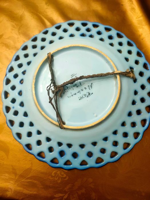 Prato faiança de Alcobaça P.A.R em bom estado