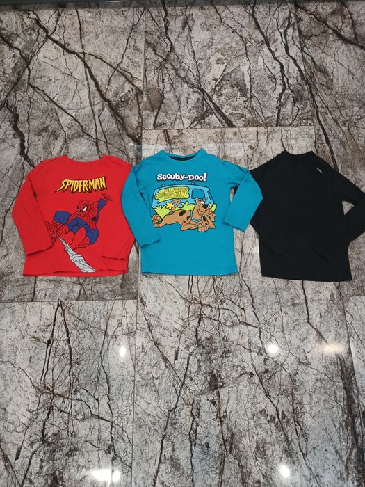 Bluzka chłopięca 110-zestaw 3 szt.