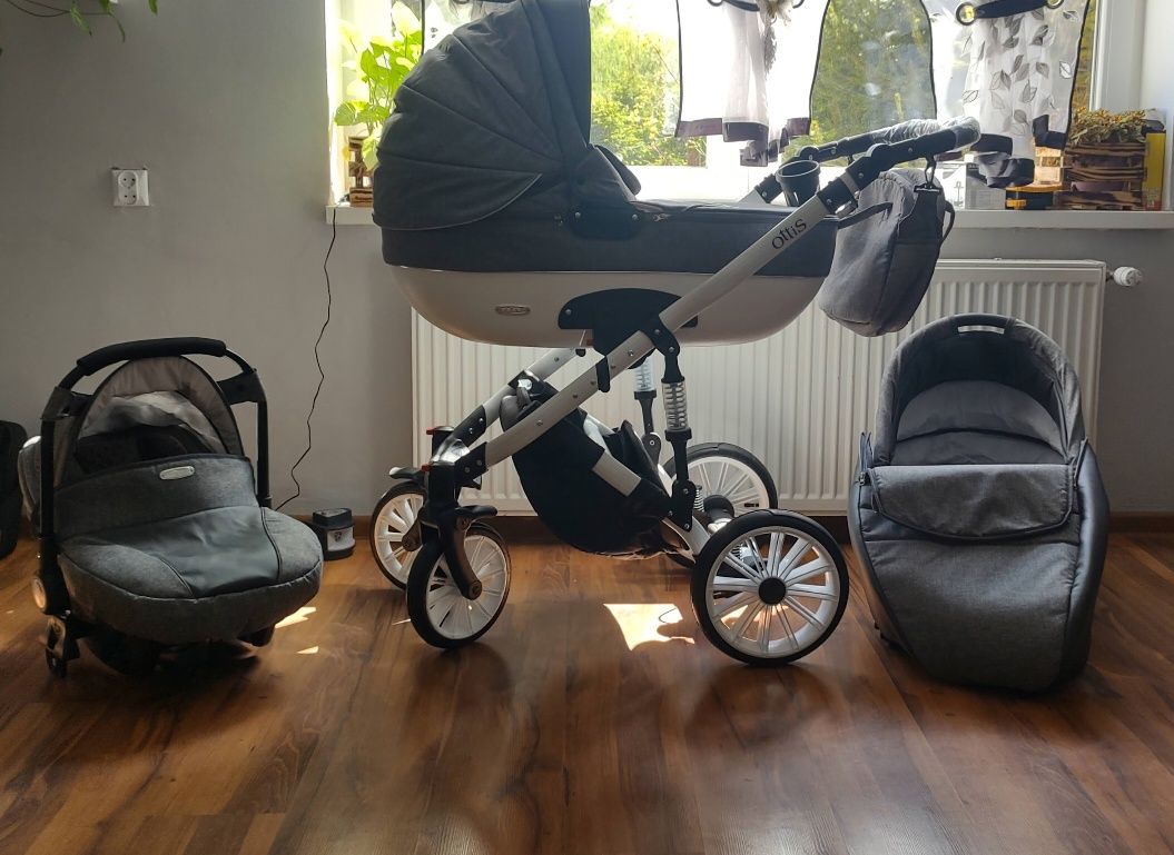 Wózek 3w1 Adbor Ottis + fotelik Maxi Cosi