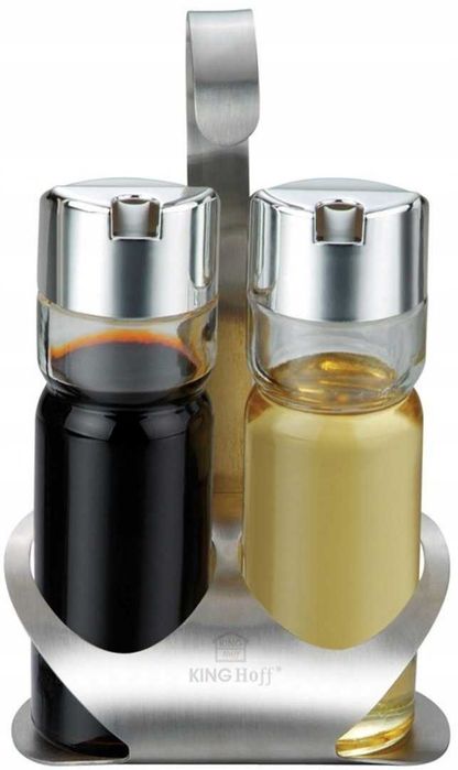 Kinghoff zestaw do przypraw 3 elementy przyprawnik