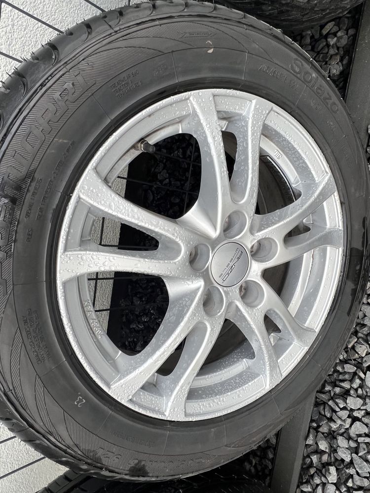 felgi 16” et45 5x112 + 205/60 nowe 200km + czujniki