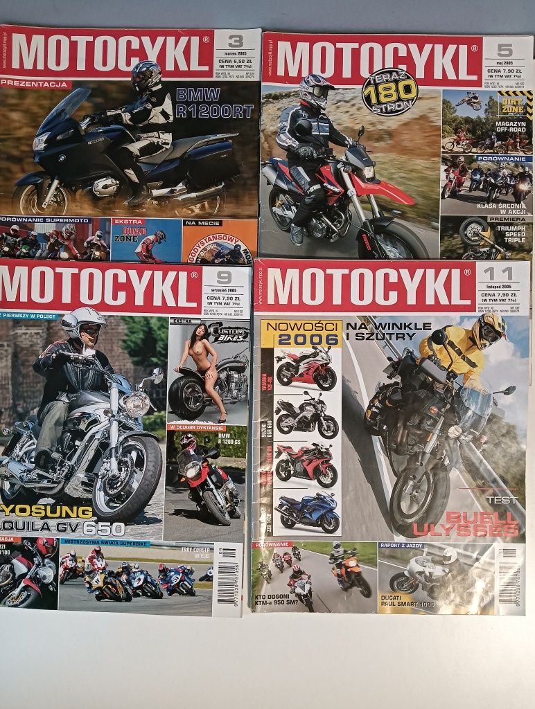 Czasopisma Motocykl