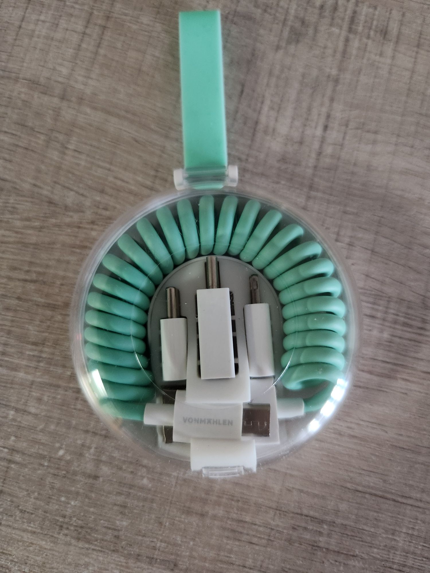 Зарядний кабель VONMÄHLEN microUSB, USB-C, Lightning