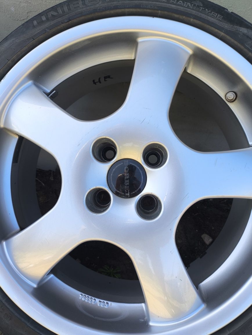 Alufelgi Borbet 17 cali 7Jx17 4x100 ET38 z oponami