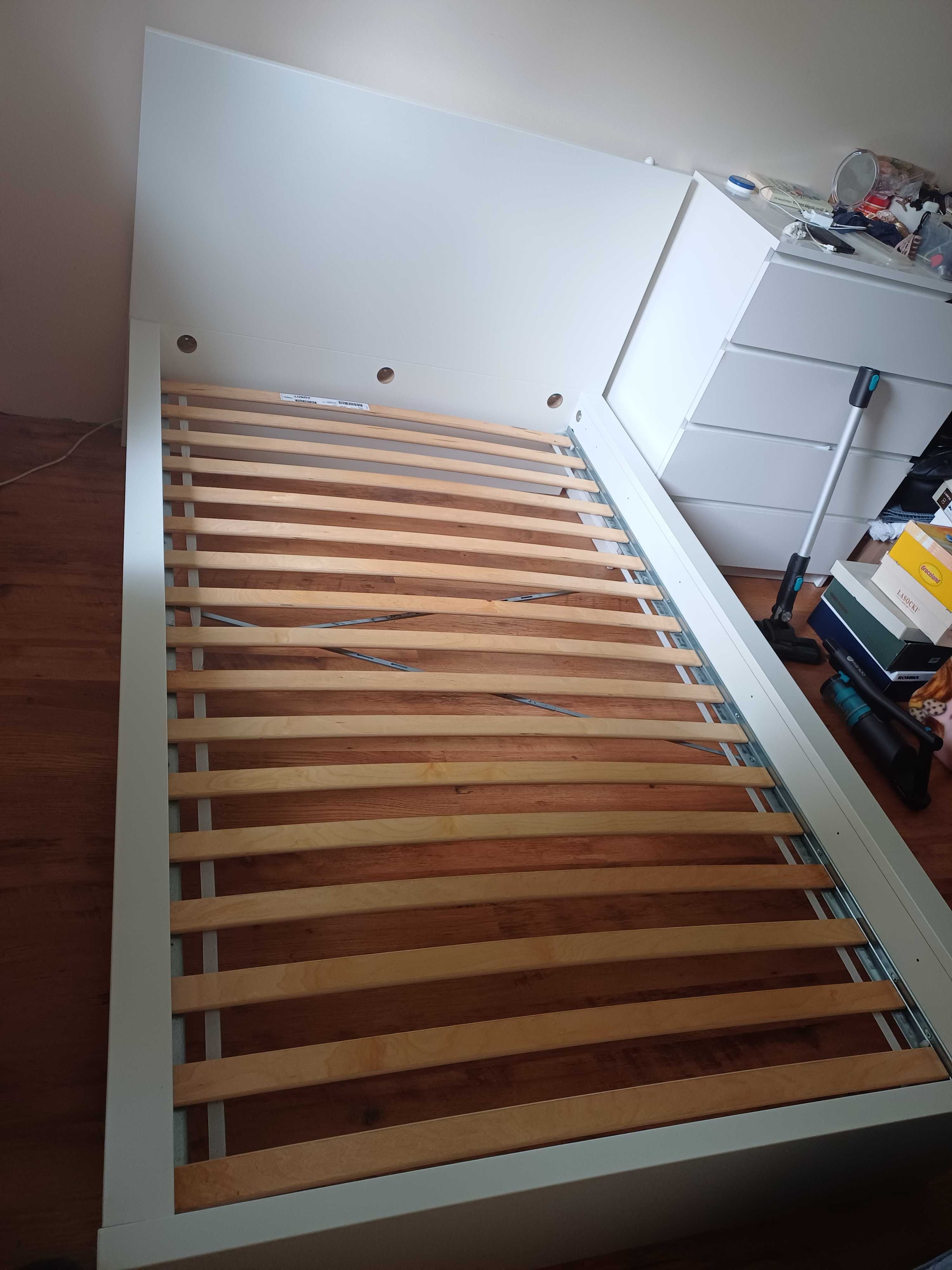 Łóżko Malm Ikea 120 x 200 rama i dno bez materaca