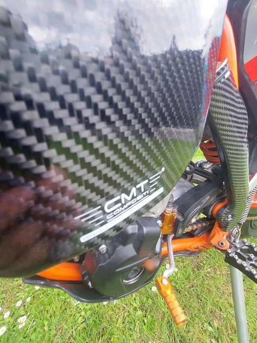 Ktm exc 350 six days SUPERMOTO [ CMT carbon, akrapovic, twenty]
