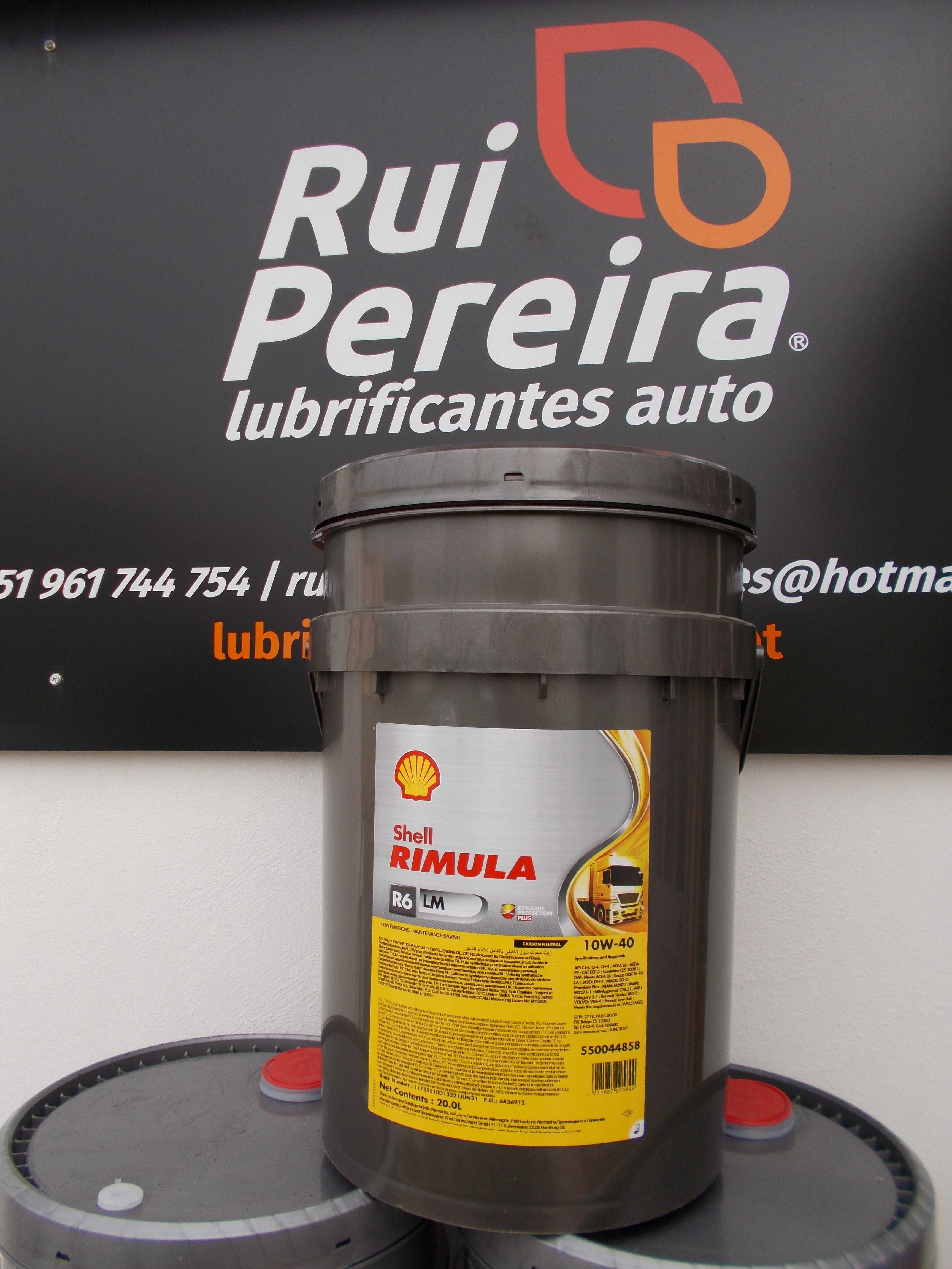 Shell Rímula R6 LM 10w-40 ( 20 Lt )