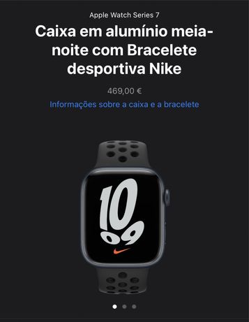 Apple Watch series 7 45mm Versão Nike