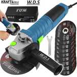 KRAFT&DELE W.D.S Szlifierka Kątowa Polerka 125mm 1500w 230v WDS2135