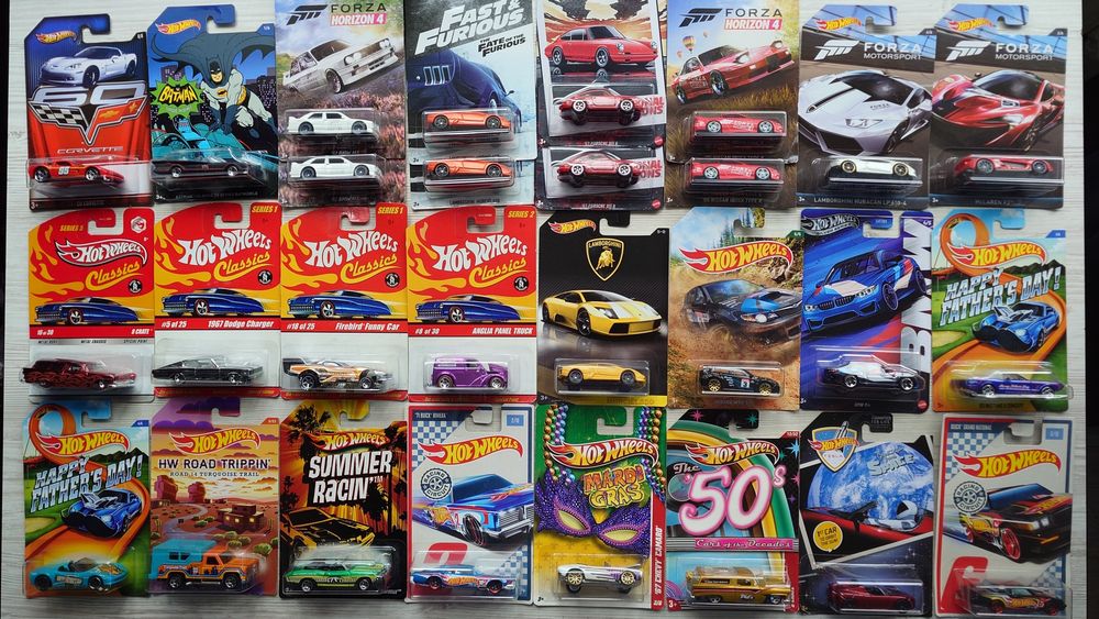 Машинки Hot Wheels, Matchbox