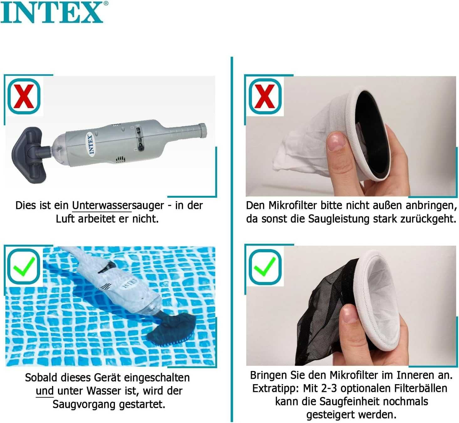 Odkurzacz basenowy INTEX