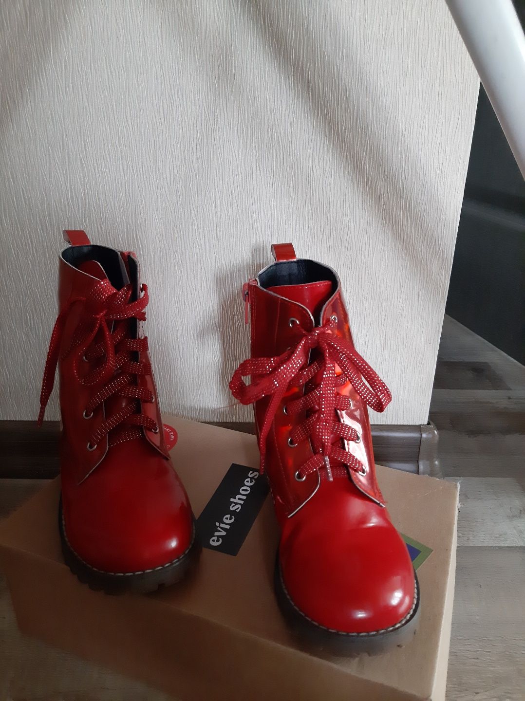 Демі черевики для дівчинки(червоні)
