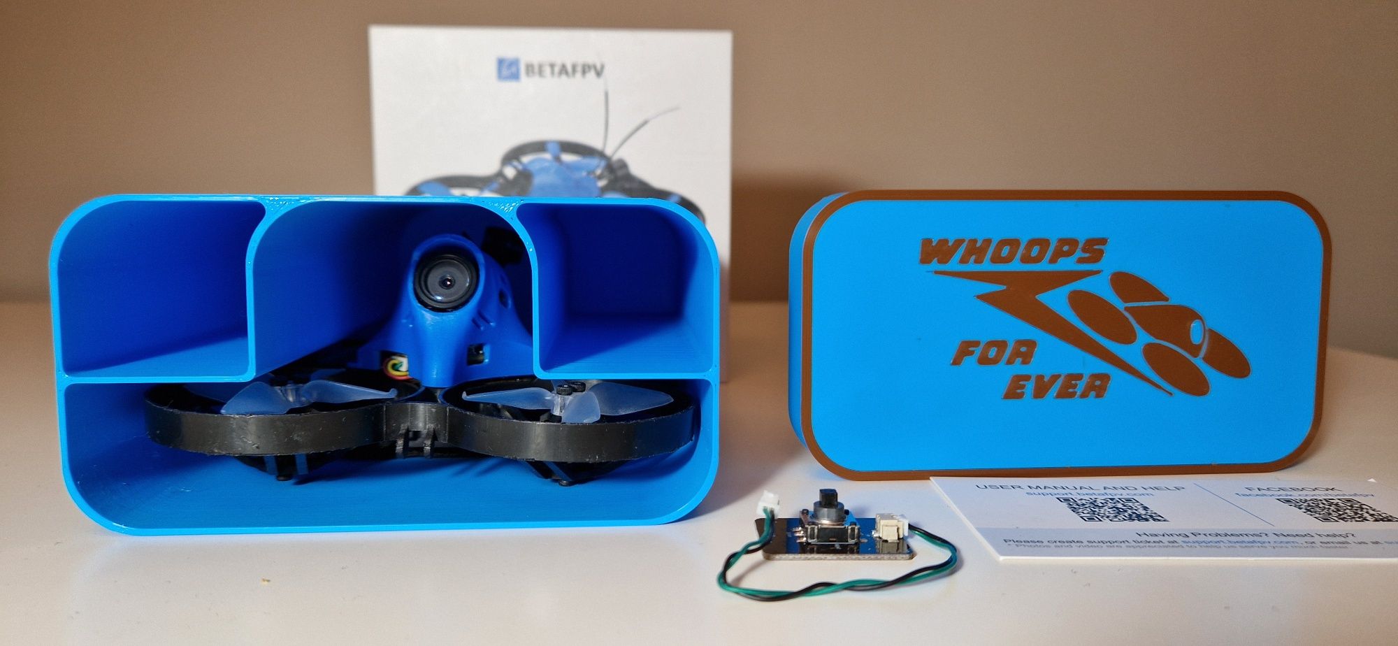 Dron BetaFPV 85x HD - nagrywa w HD na wkładaną kartę micro SD