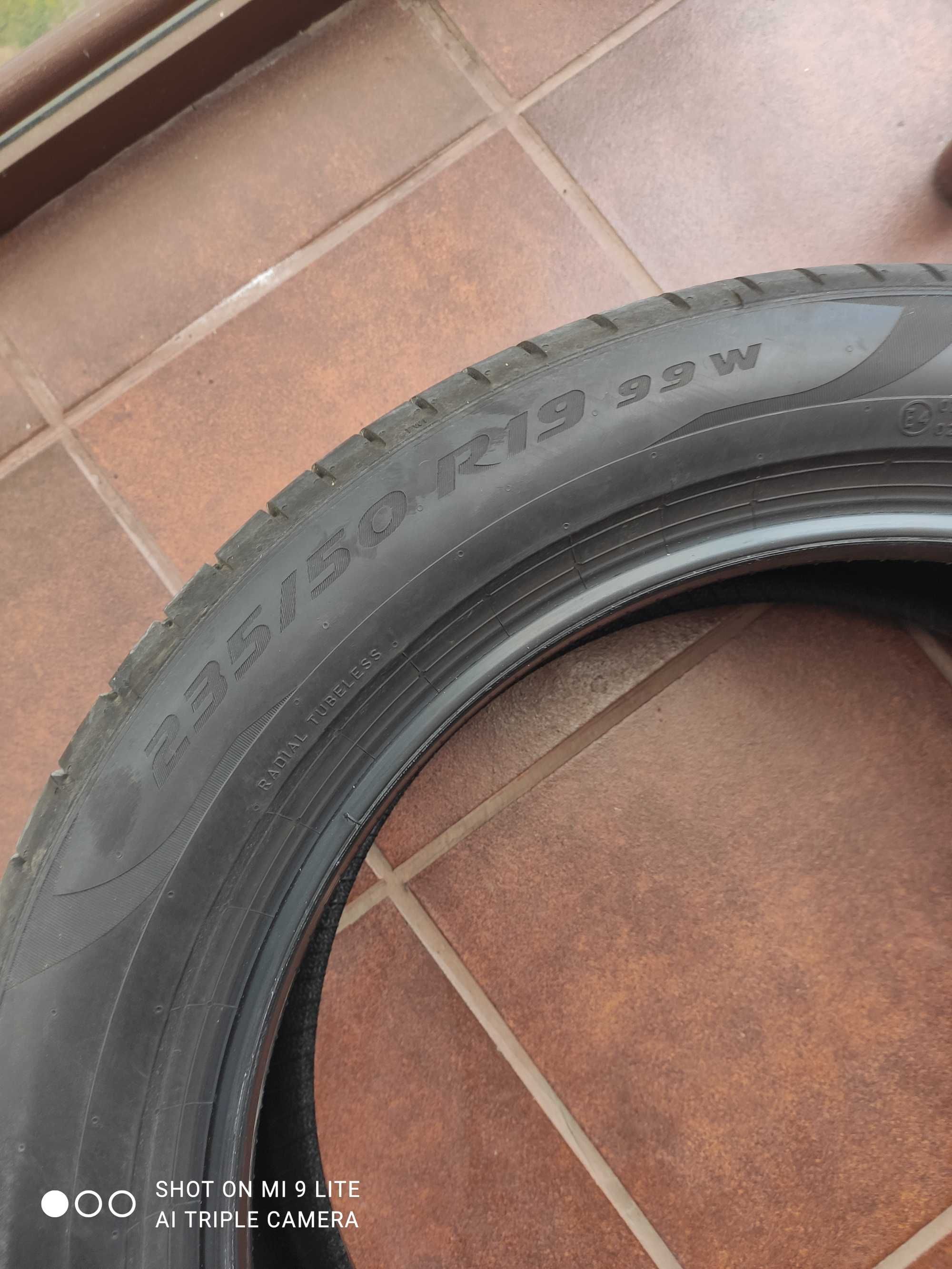 komplet letnie opony Pirelli Pzero PZ4 235/50R19