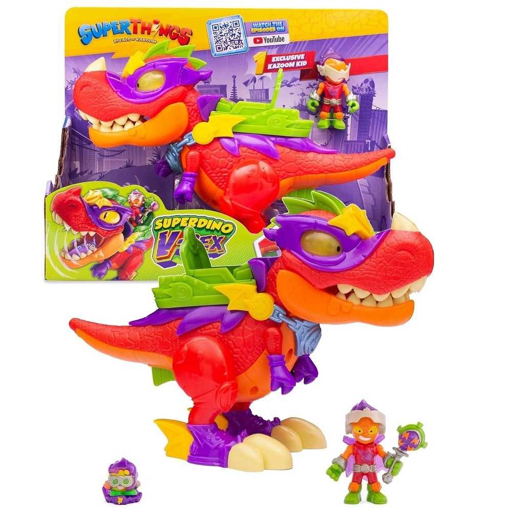 Super Things Pojazd Superdino V-Rex + Galaxy Brain + Cosmic Crash