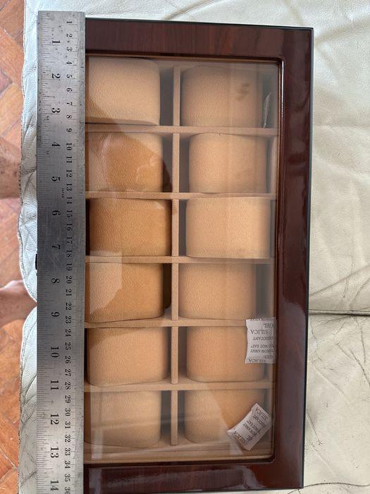 Caixa de luxo NOVA  para 12 relógios