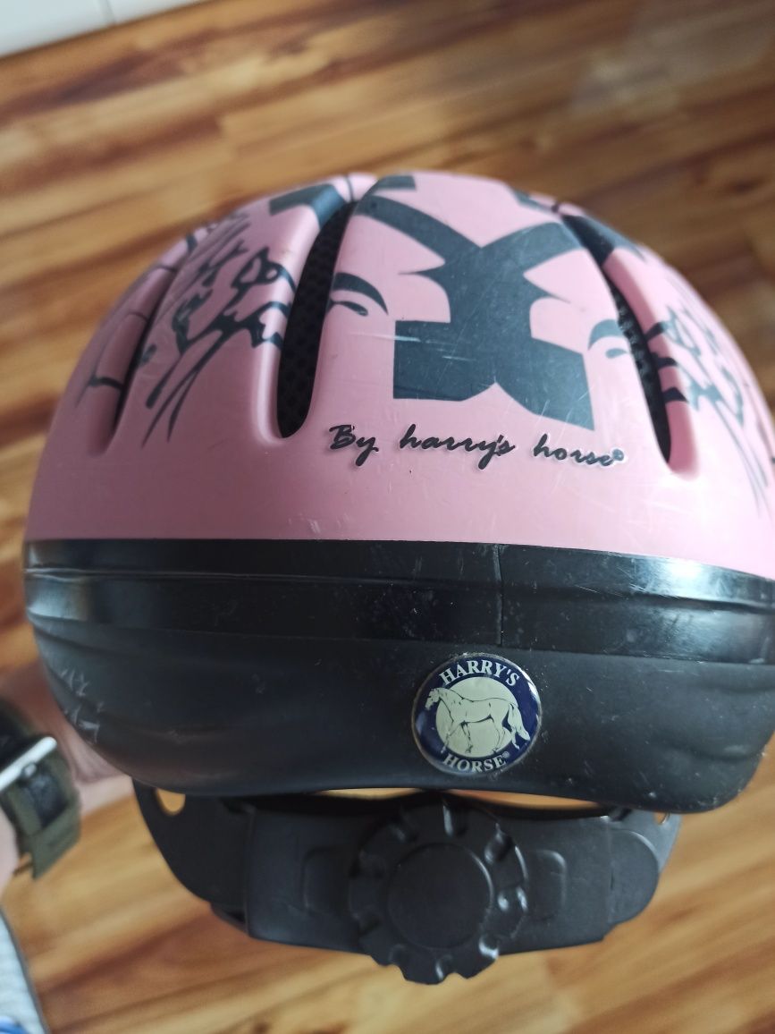 HARRY'S HORSE Kask jeździecki na konia rozm.S. 48-54cm. OKAZJA!!!