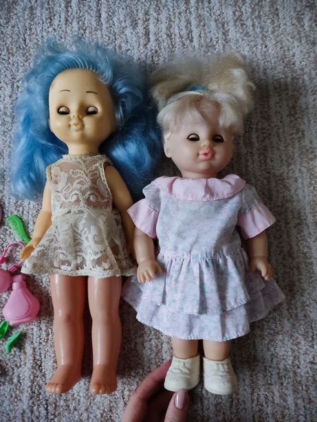 Вінтажні ляльки Мальвіна і Білінда, куклы