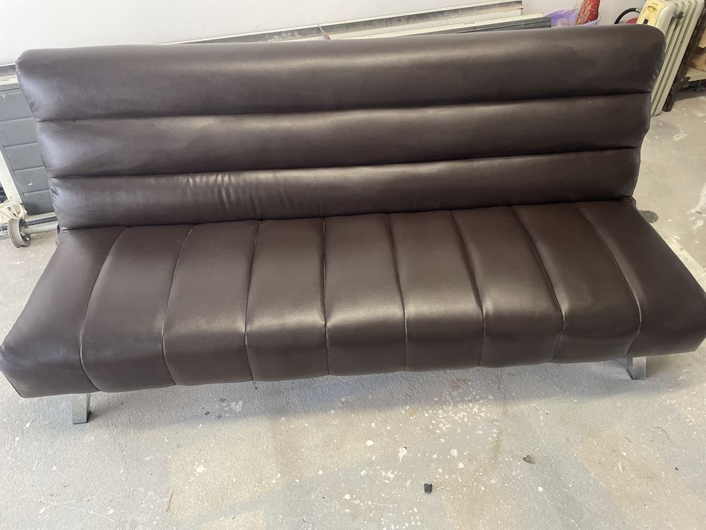 Sofa cama castanho