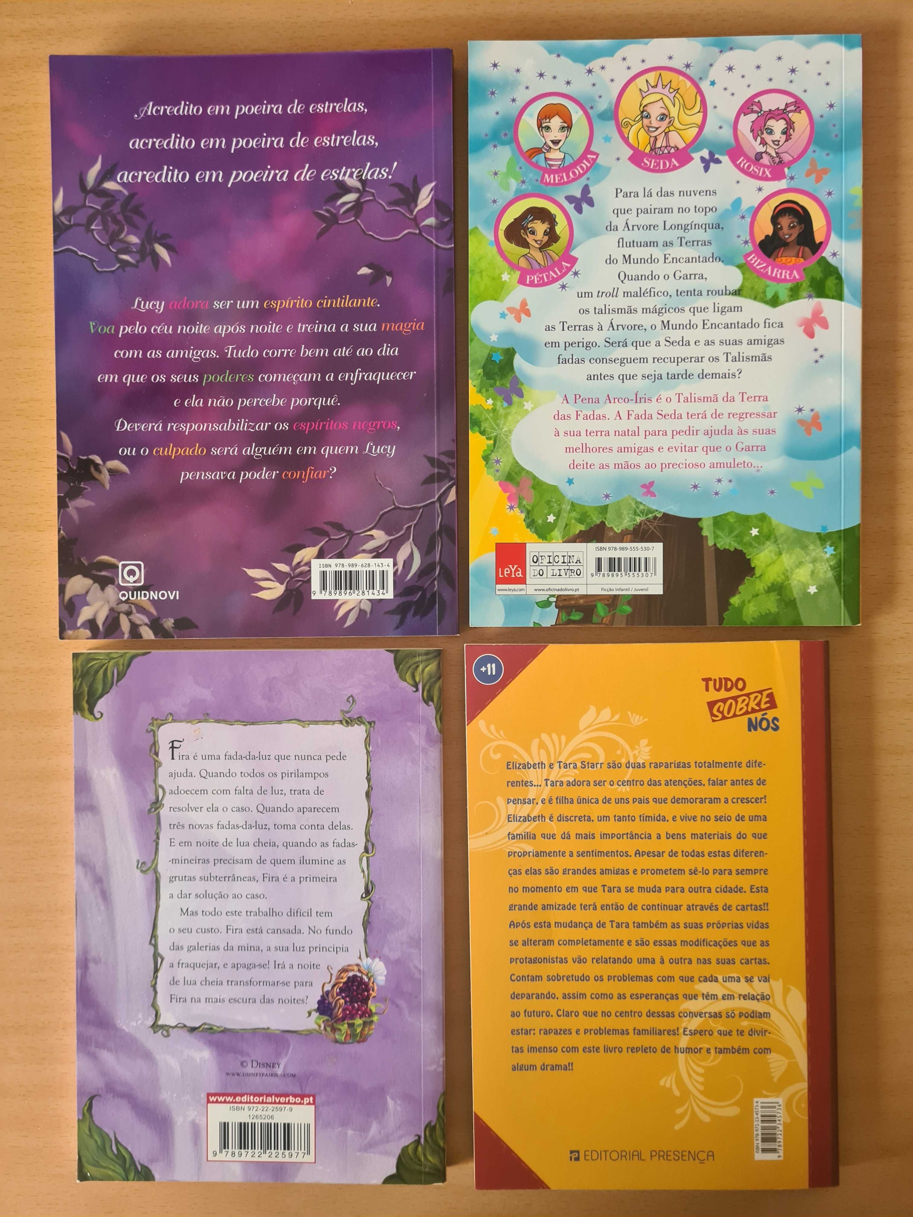 4 livros juvenis para meninas adolescentes