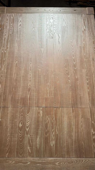 Stół z litego drewna dębowego, rozkładany 140x160/210cm