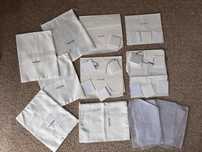 Worki papier logowany karteczki karty the row