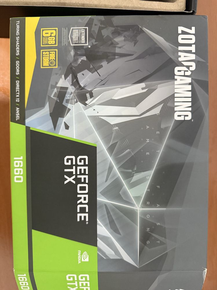 Placa Gráfica ZOTAC GeForce GTX 1660 6GB GDDR5