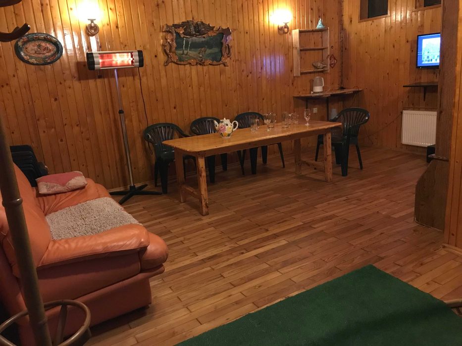 Баня на дровах в Крыжановке Дом с Цепями с бассейном