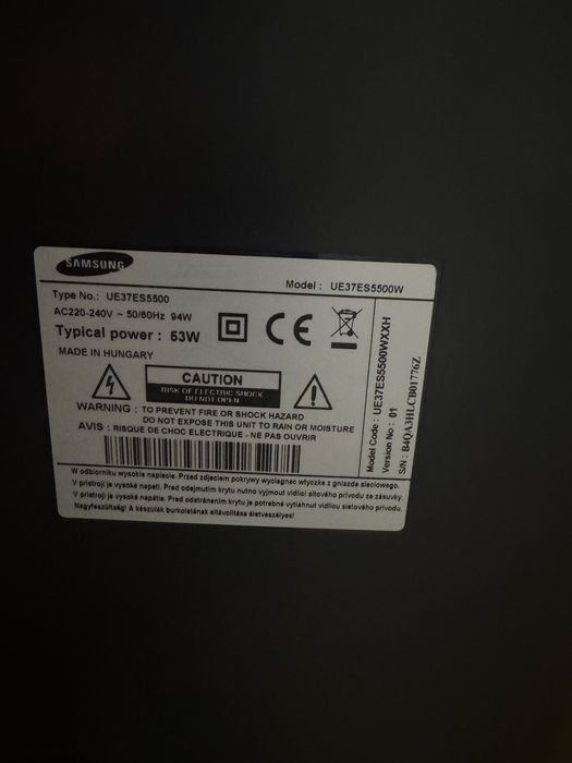 Telewizor Samsung 37 cali