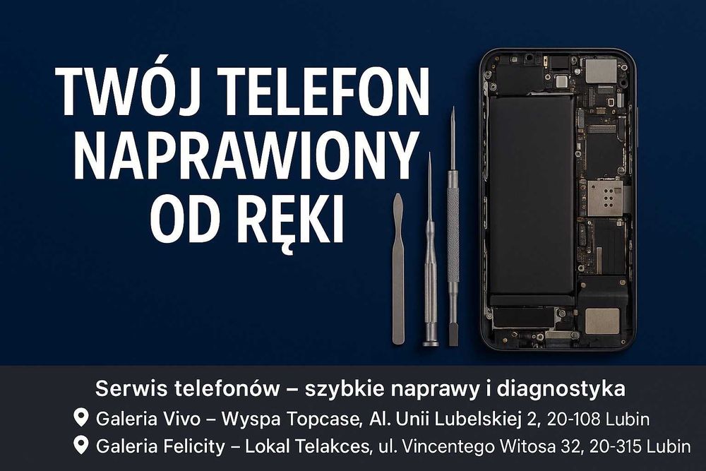 Serwis telefonów – naprawy na miejscu | Vivo Lublin