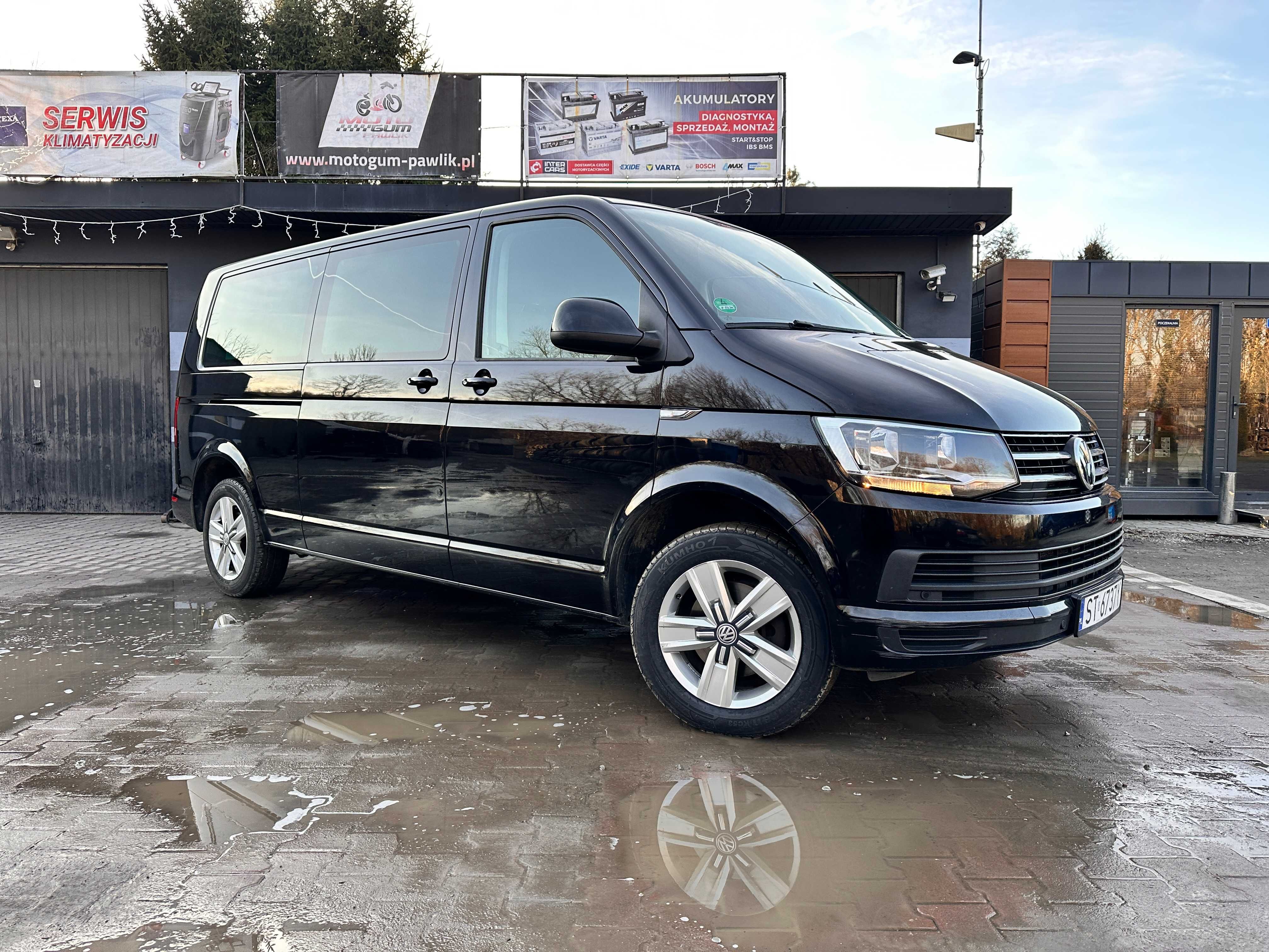 Wypożyczalnia busa 9os. Vw Caravelle DSG Long