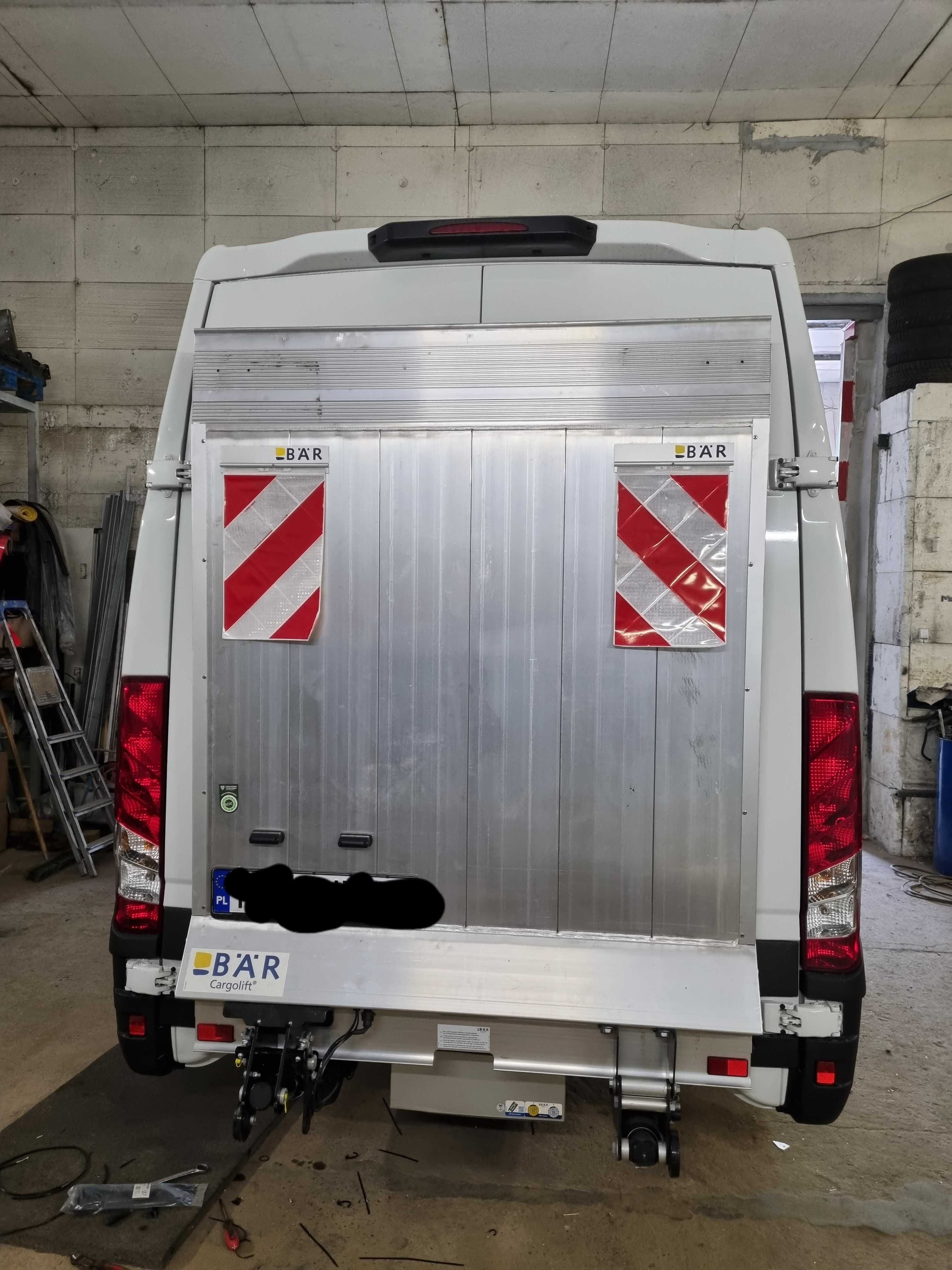 Winda Bar do Iveco Daily furgon z montazem. Kredyt.