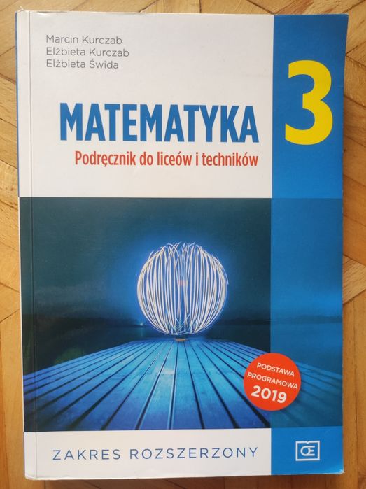 Matematyka 3 Pazdro zakres rozszerzony dla liceum i technikum