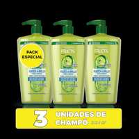 Garnier Fructis Força e Brilho - Pack 3X1L - 3 Litros - ENTREGA GRÁTIS