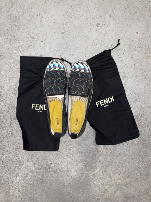 Эспадрильи Fendi