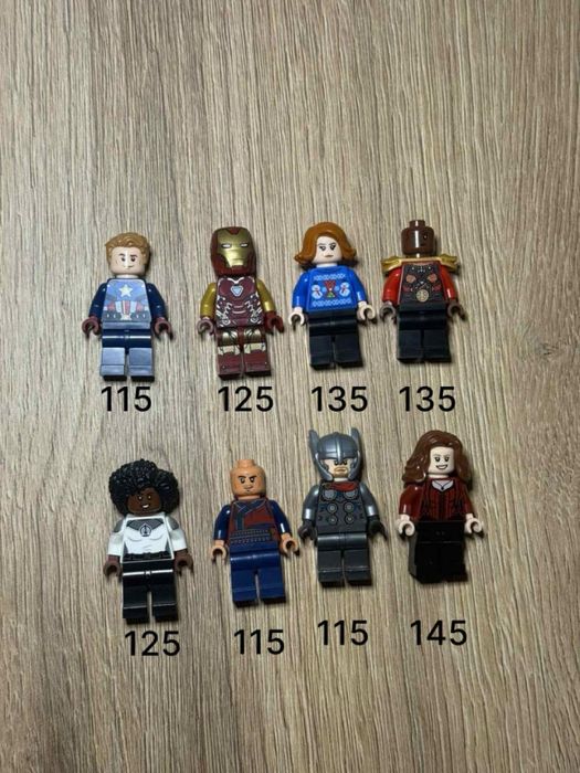 Мініфігурки Lego Marvel оригінал