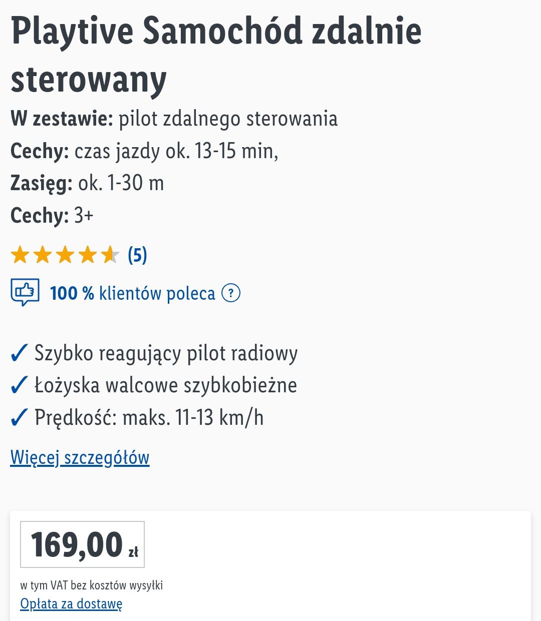 Pojazd zdalnie sterowany