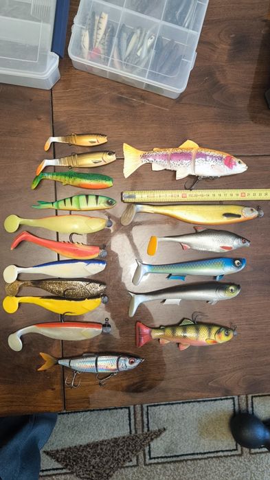 Gumy szczupakowe,na szczupaka.. duze rozmiary