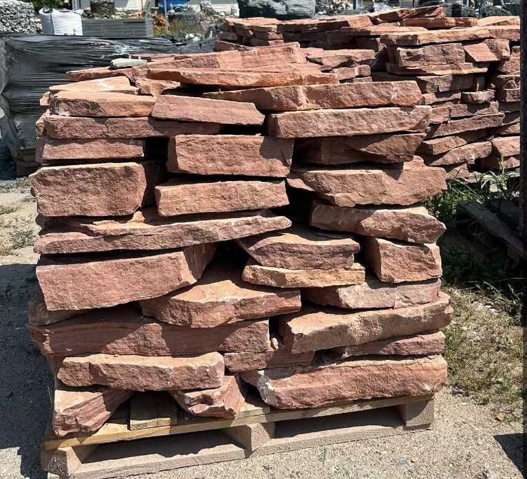 CZERWONY PIASKOWIEC - Płyta Ogrodowa Kamień Ścieżkowy, Kamień na Taras