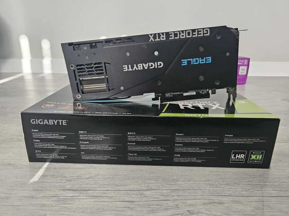 Gigabyte GeForce RTX 3070 Eagle OC LHR 8GB GDDR6