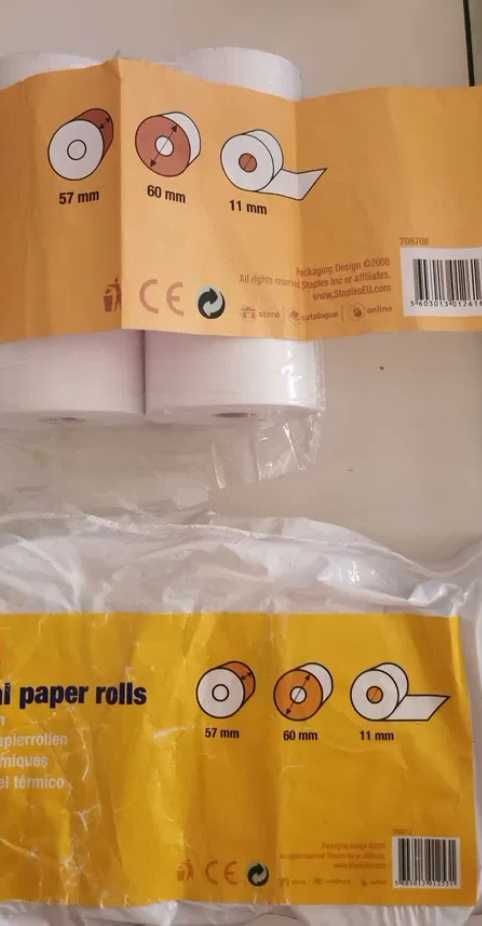 Rolos de Papel Térmico