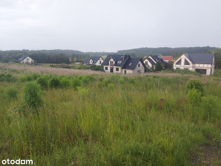 Pięknie położona działka budowlana MANIÓW(Jerzmanowa)