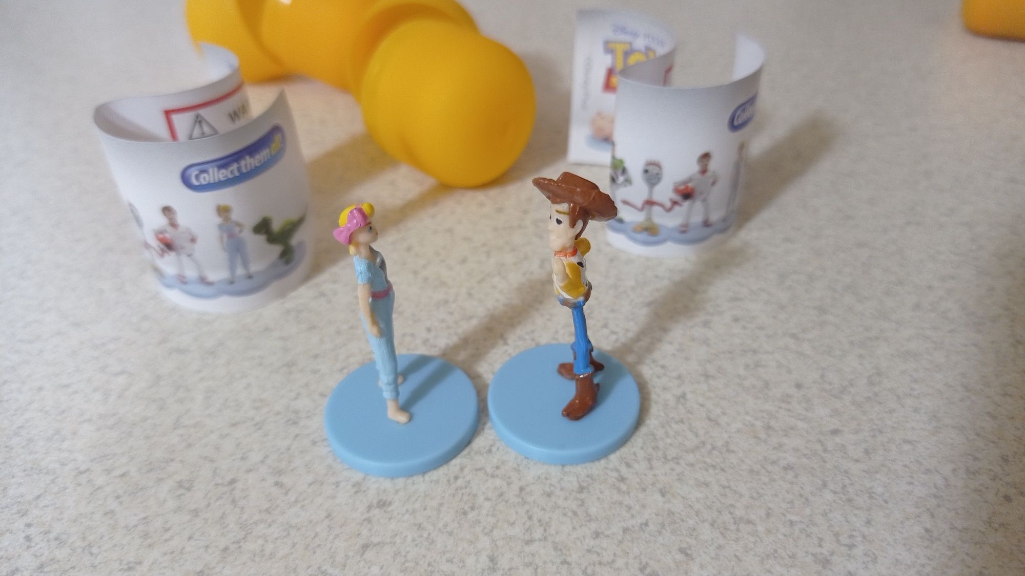 Toy Story - szeryf Chudy i dziewczyna pasterka Bou - nowe figurki 3D