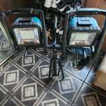 Lampy budowlane Halogeny Led Makita DML805 zestaw