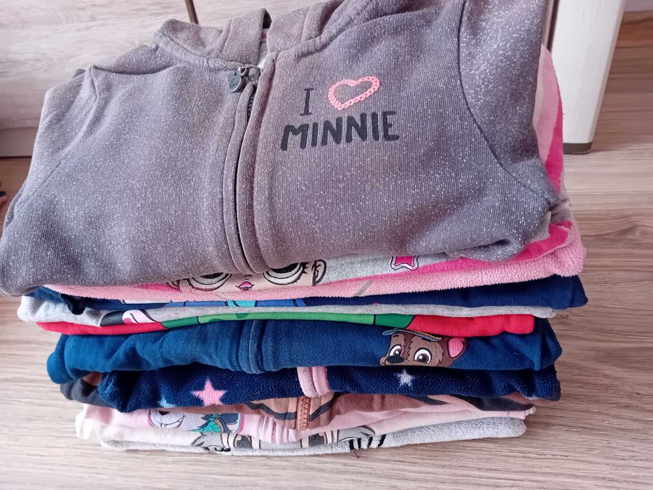 Bluza 13 sztuk bluz zestaw 110/116