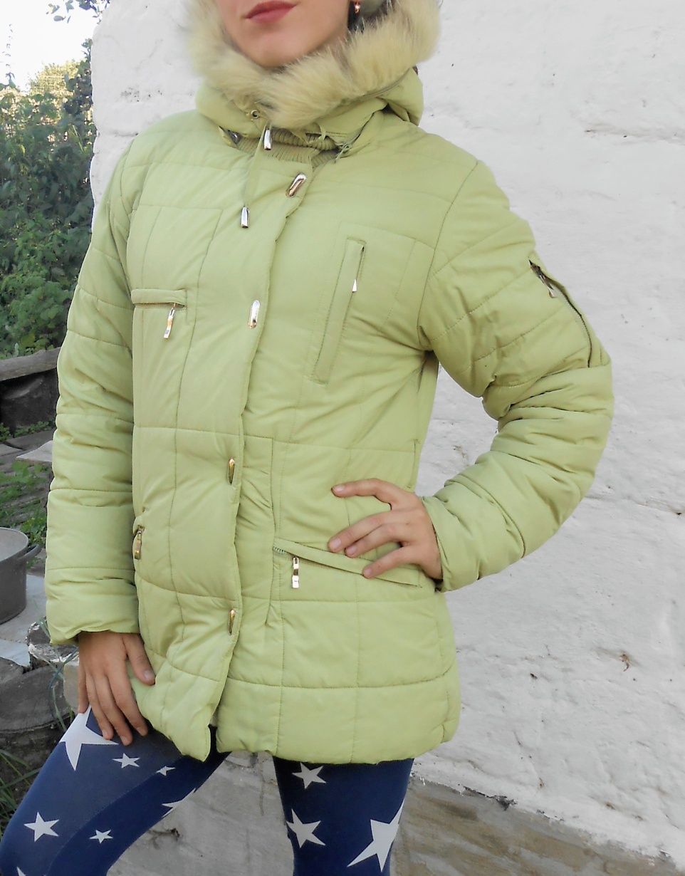 Зимова куртка Зимняя курточка , пальто , куртка теплая М 44-46