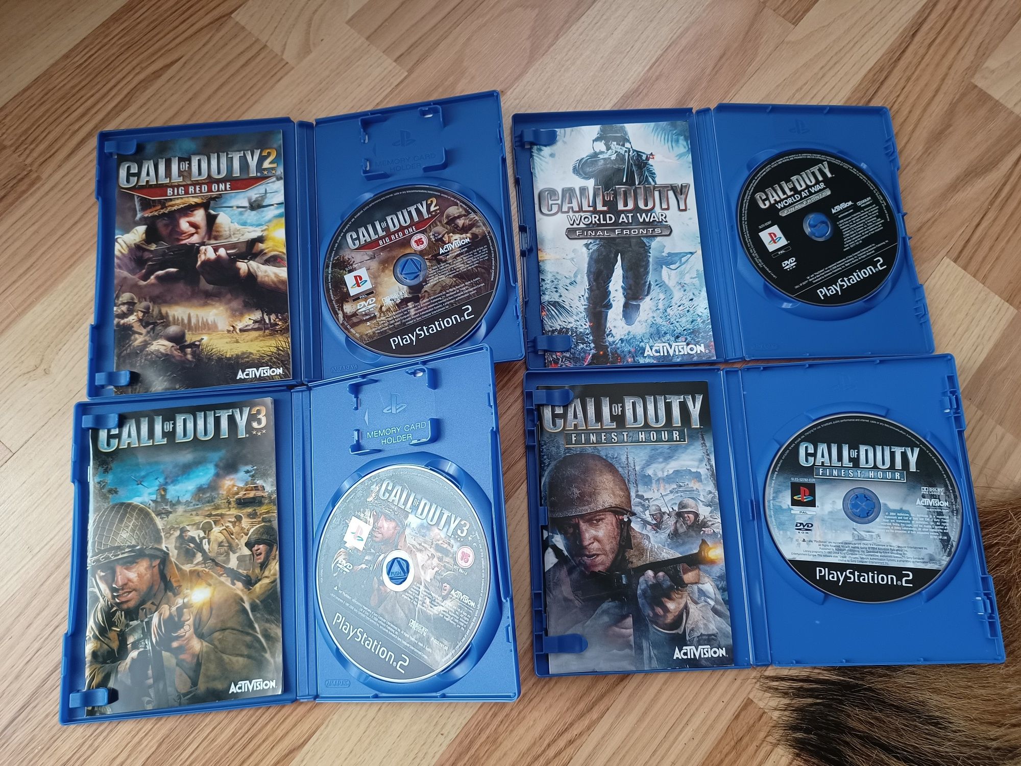 Call Of Duty kolekcja PS2 PlayStation