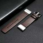 Garmin nowy, skórzany, brązowy pasek quick fit 26mm