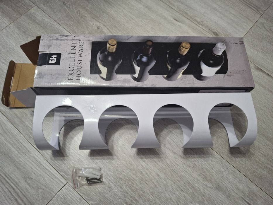 Stojak na cztery butelki wina