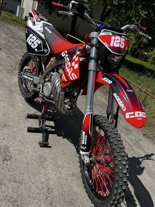 Gas gas 125 zarejstrowany na B/A1